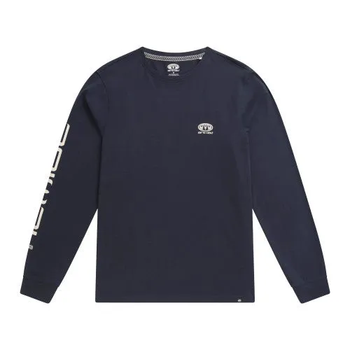 Animal Mens Tommy Graphic Print Organic Long-Sleeved T-Shirt