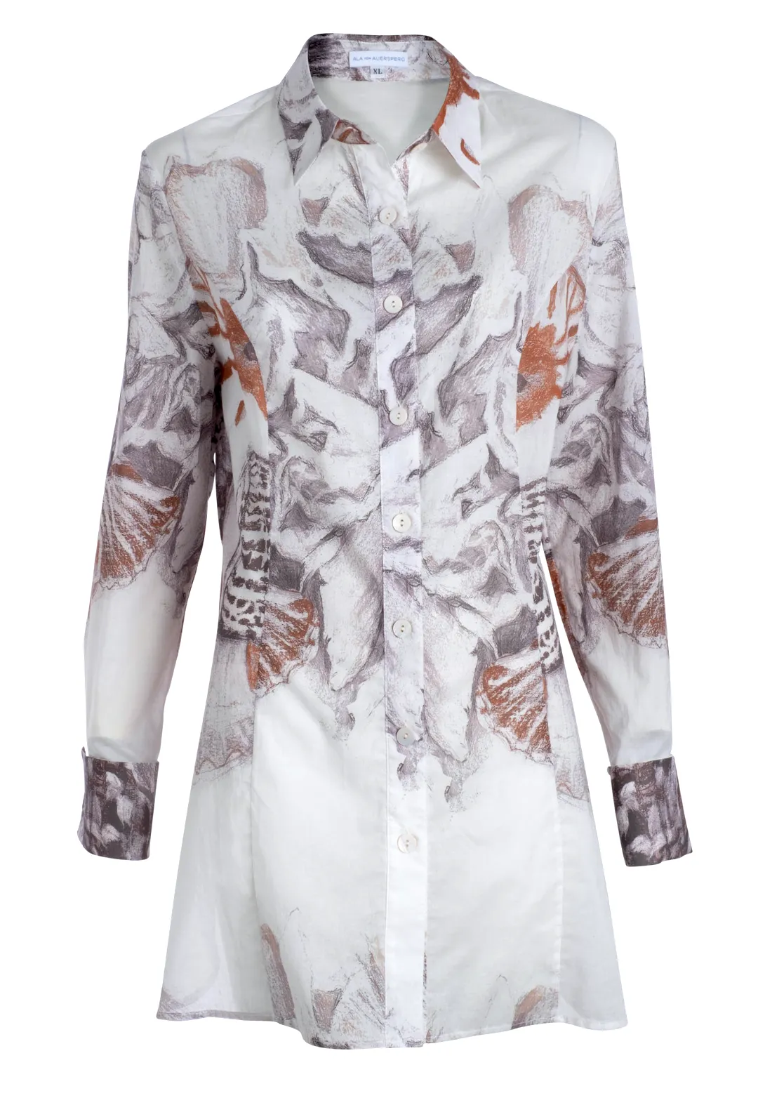 Annie Cotton Blouse in Shellscape