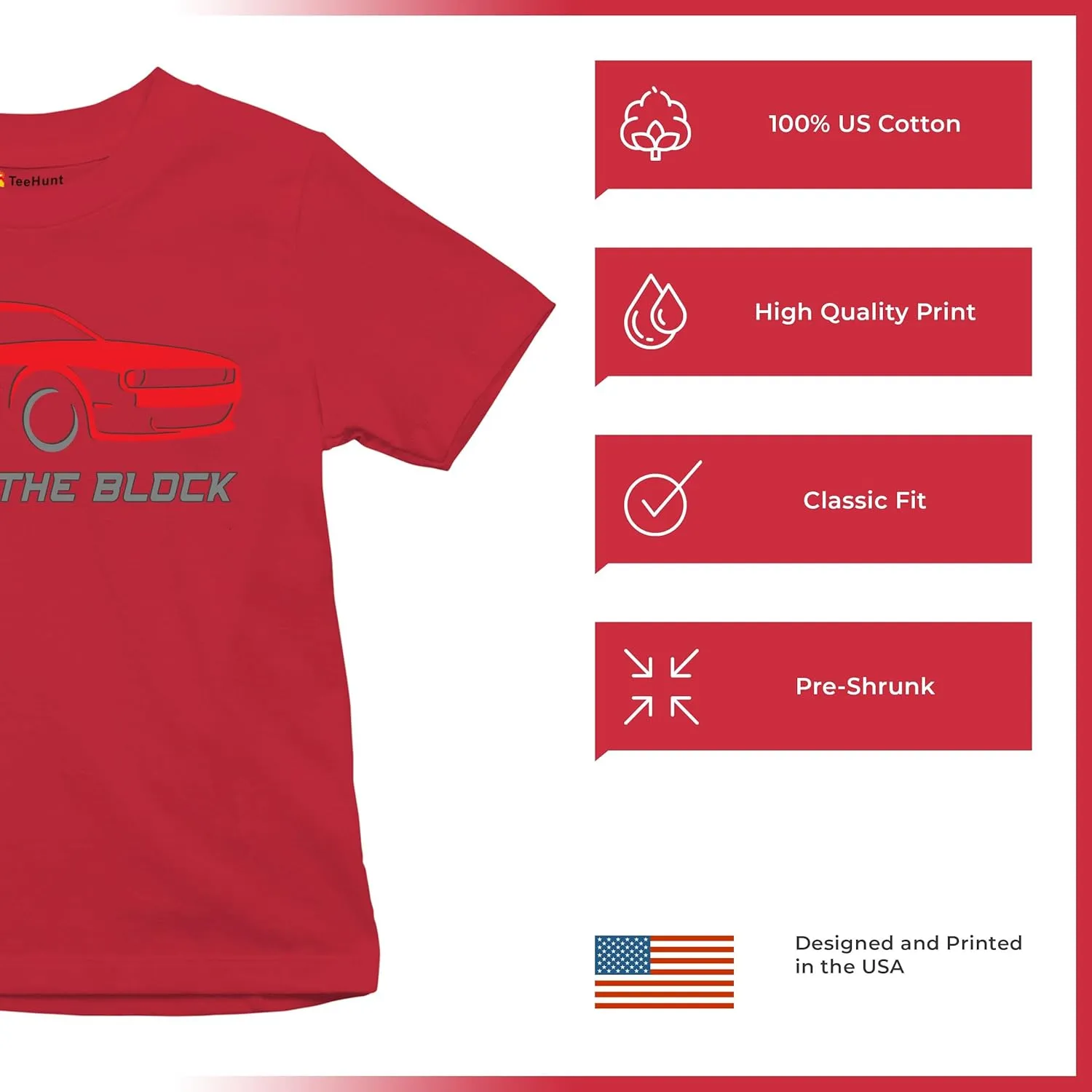 Bad to The Block Youth Short Sleeve T-Shirt