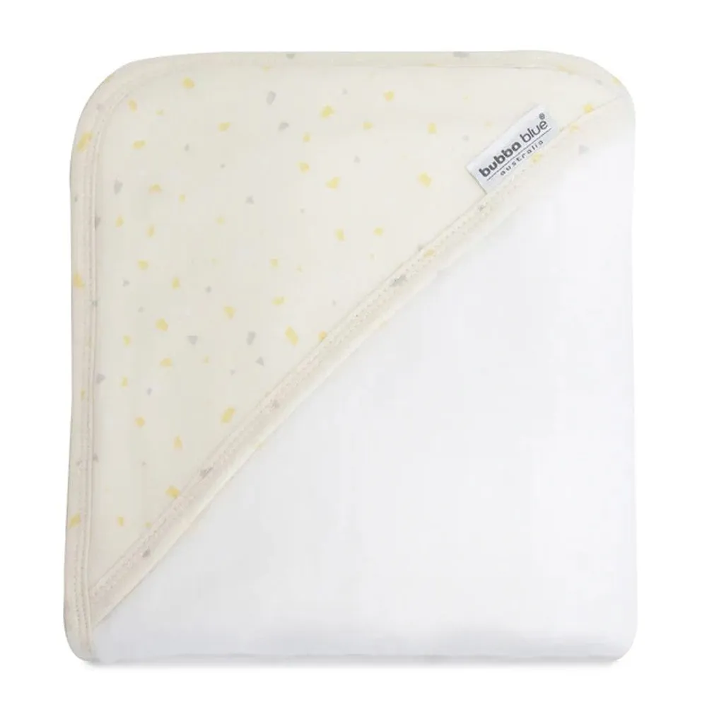 Bubba Blue Hooded Towel Terrazzo