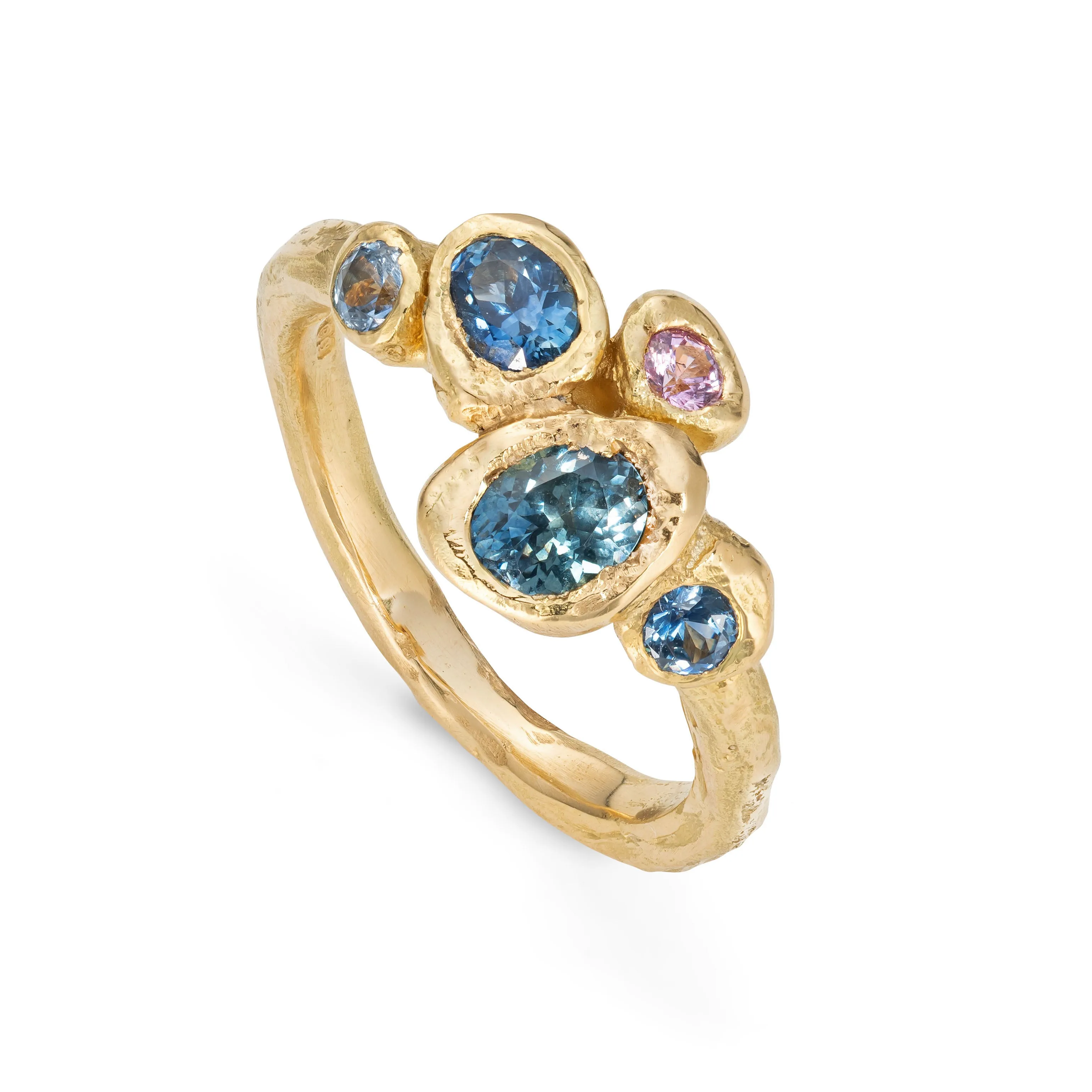 Coastal Sapphire Carn Ring