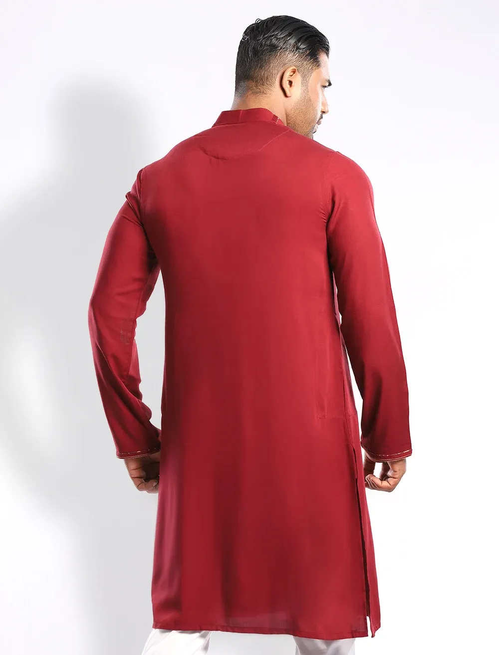 Cut & Sew Slim Fit Panjabi