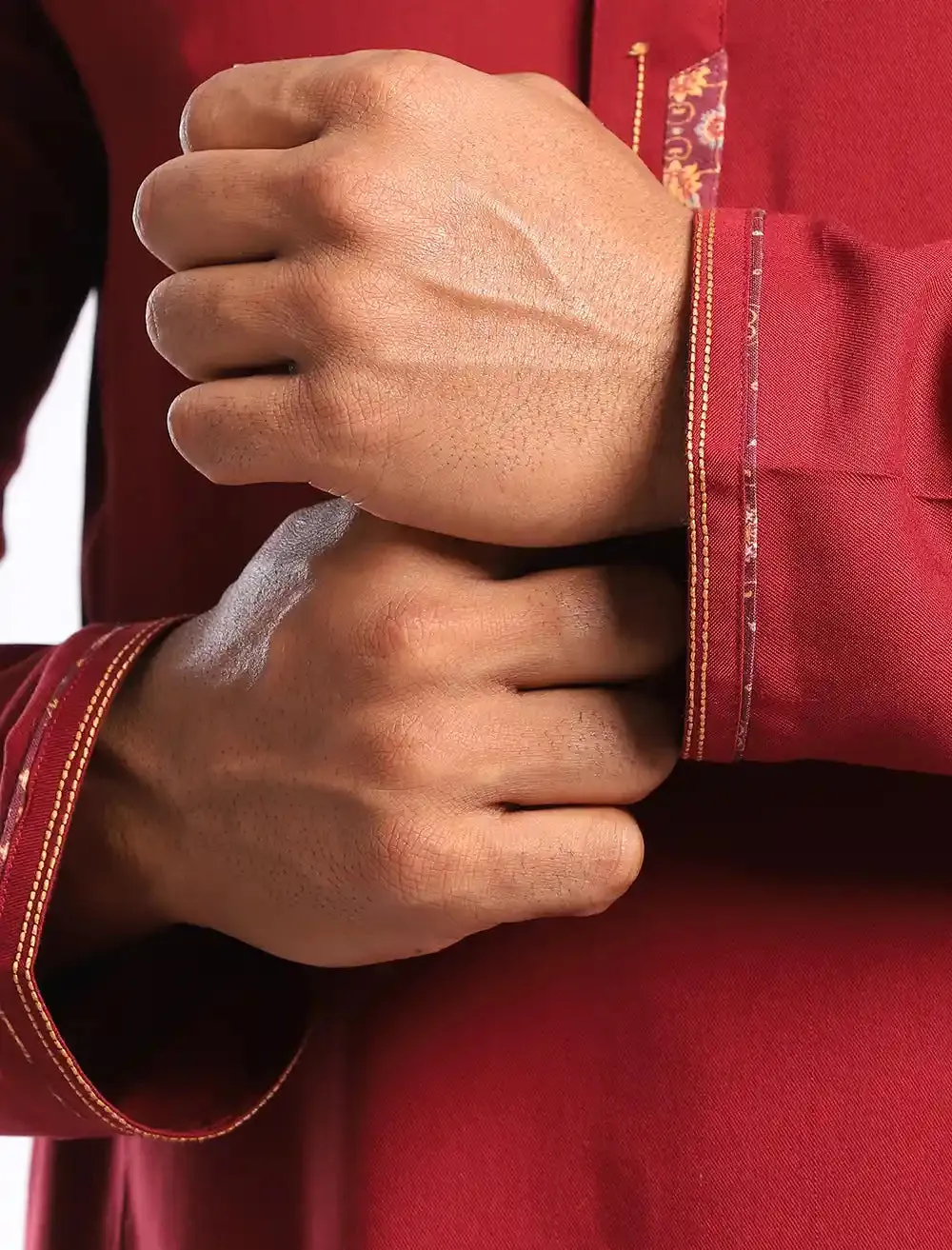 Cut & Sew Slim Fit Panjabi