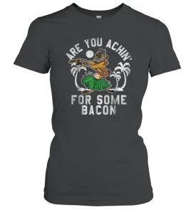 Disney Lion King Timon Achin' Bacon Women Cotton T-Shirt