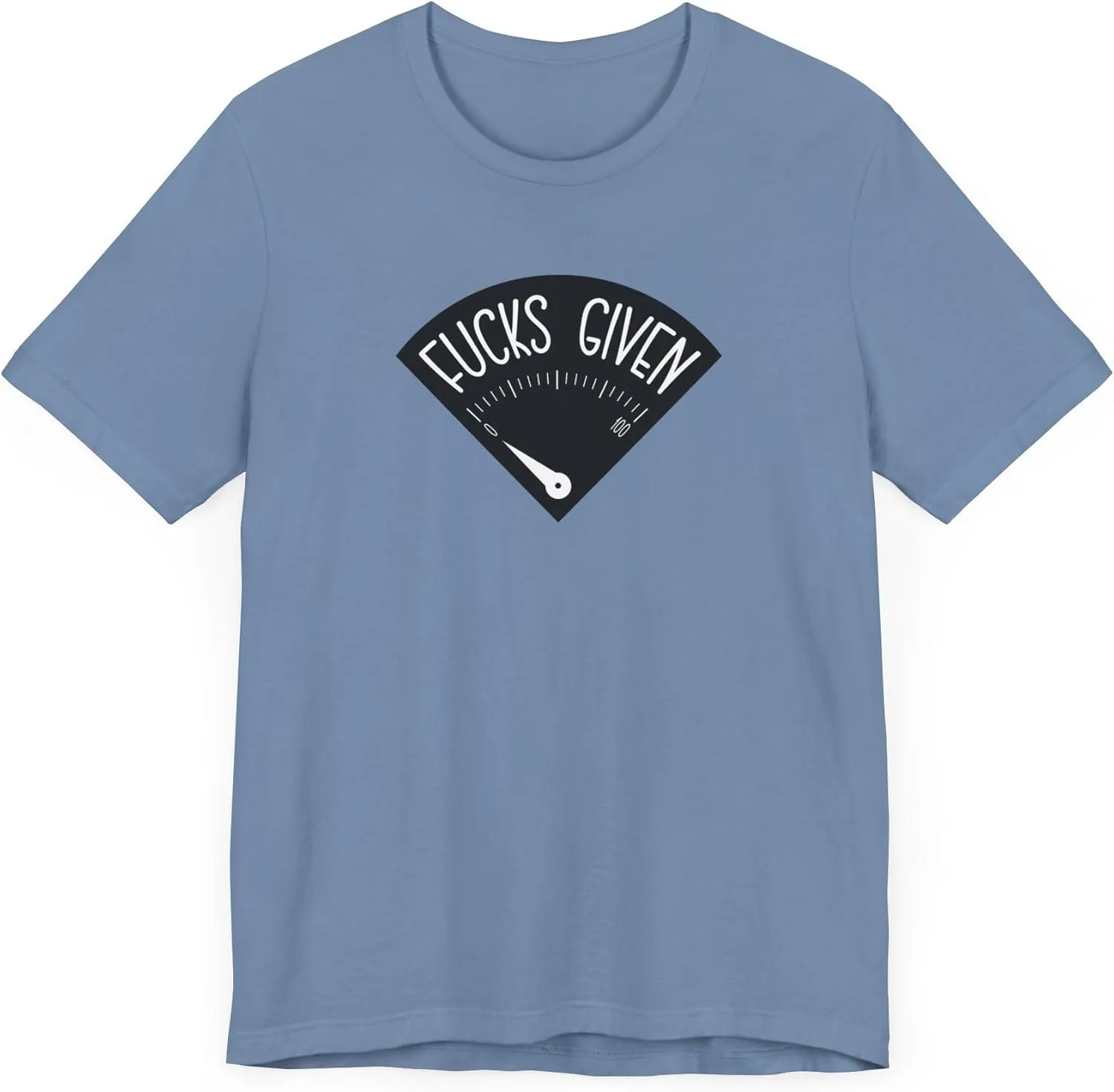 F*CKS Given Gauge Sarcastic Graphic T-Shirt  Humor for Adults