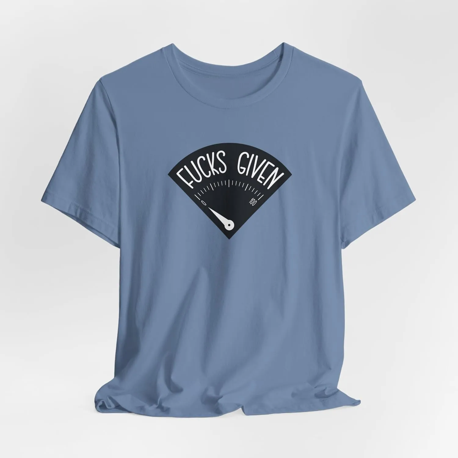 F*CKS Given Gauge Sarcastic Graphic T-Shirt  Humor for Adults