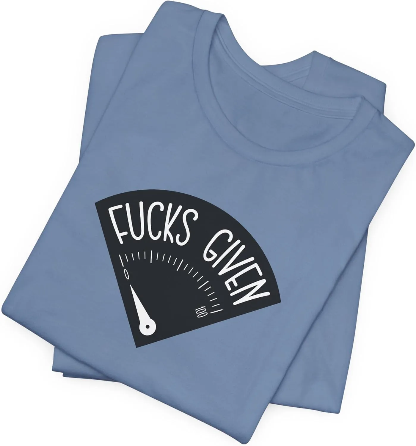 F*CKS Given Gauge Sarcastic Graphic T-Shirt  Humor for Adults