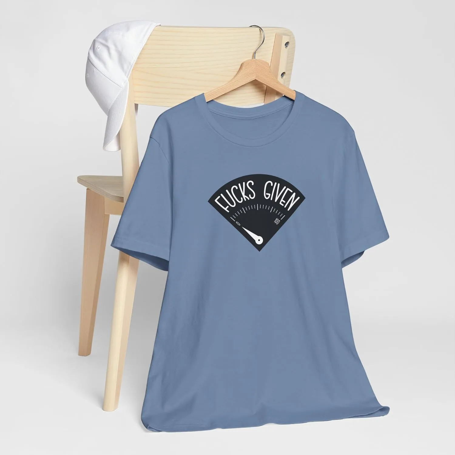 F*CKS Given Gauge Sarcastic Graphic T-Shirt  Humor for Adults