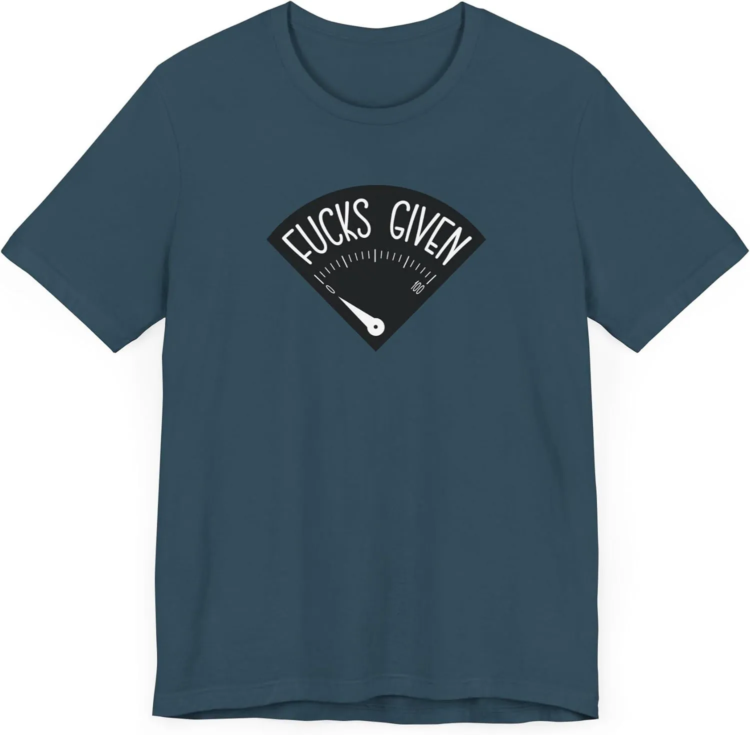 F*CKS Given Gauge Sarcastic Graphic T-Shirt  Humor for Adults