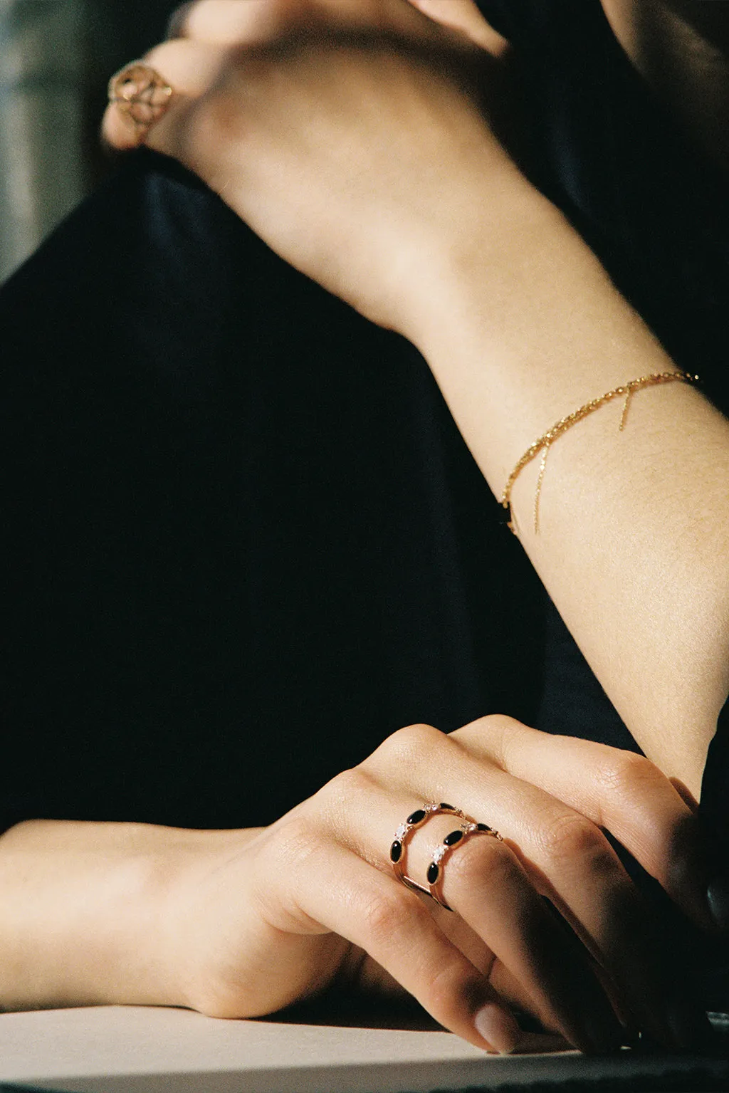 Found Treasures gold bracelet