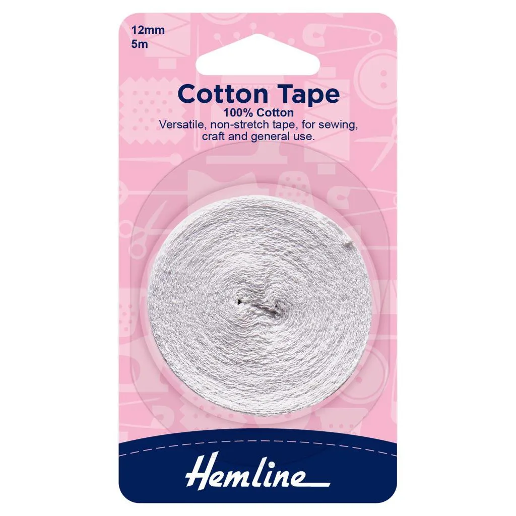Hemline Cotton Tape