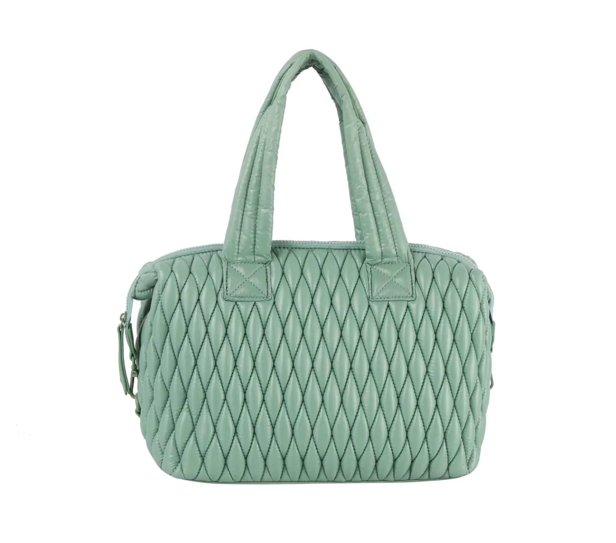 HGE0153 Whitley Quilted Puffer Satchel Bag