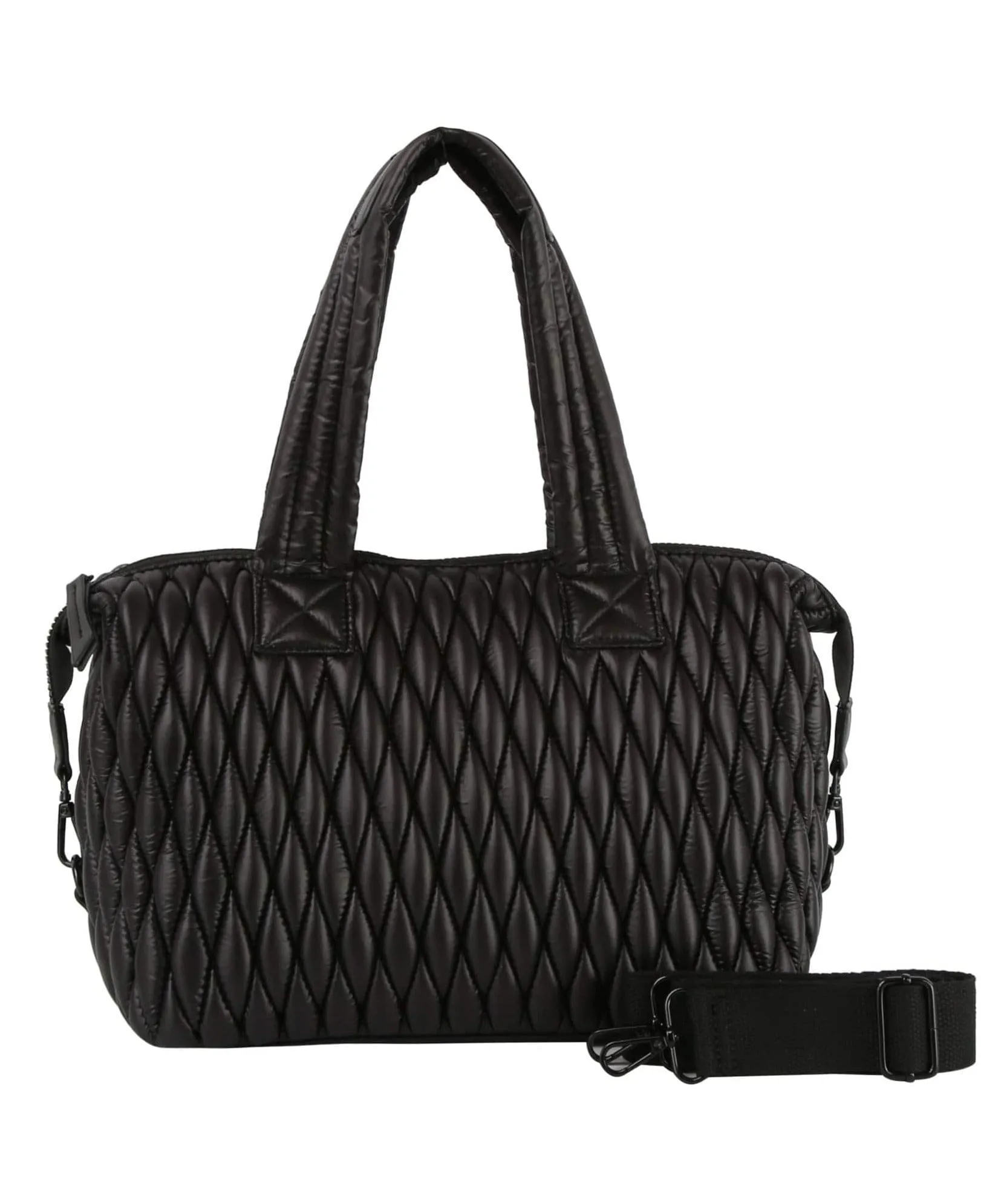 HGE0153 Whitley Quilted Puffer Satchel Bag