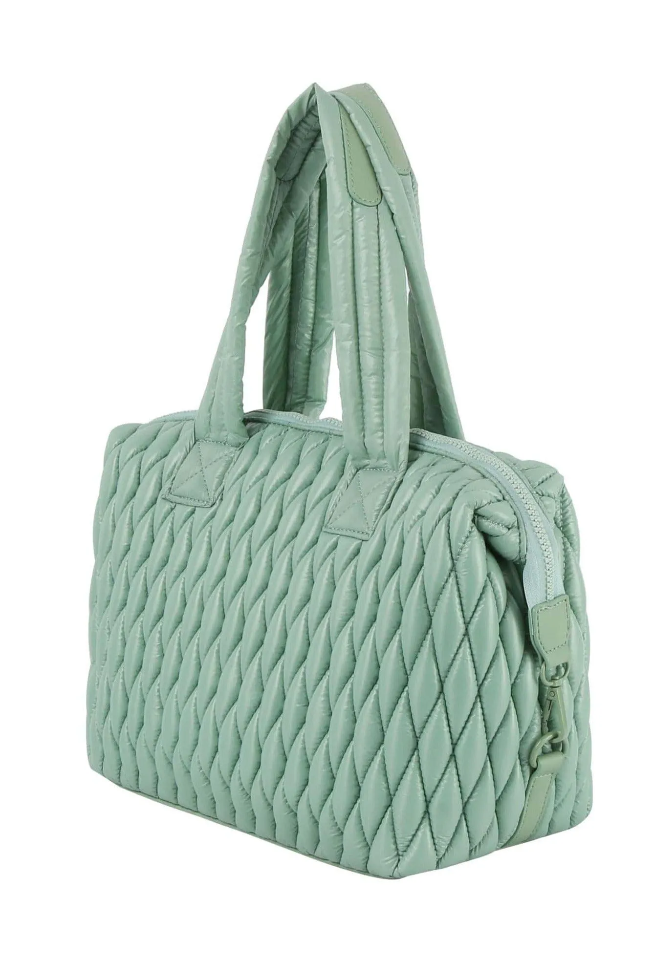 HGE0153 Whitley Quilted Puffer Satchel Bag