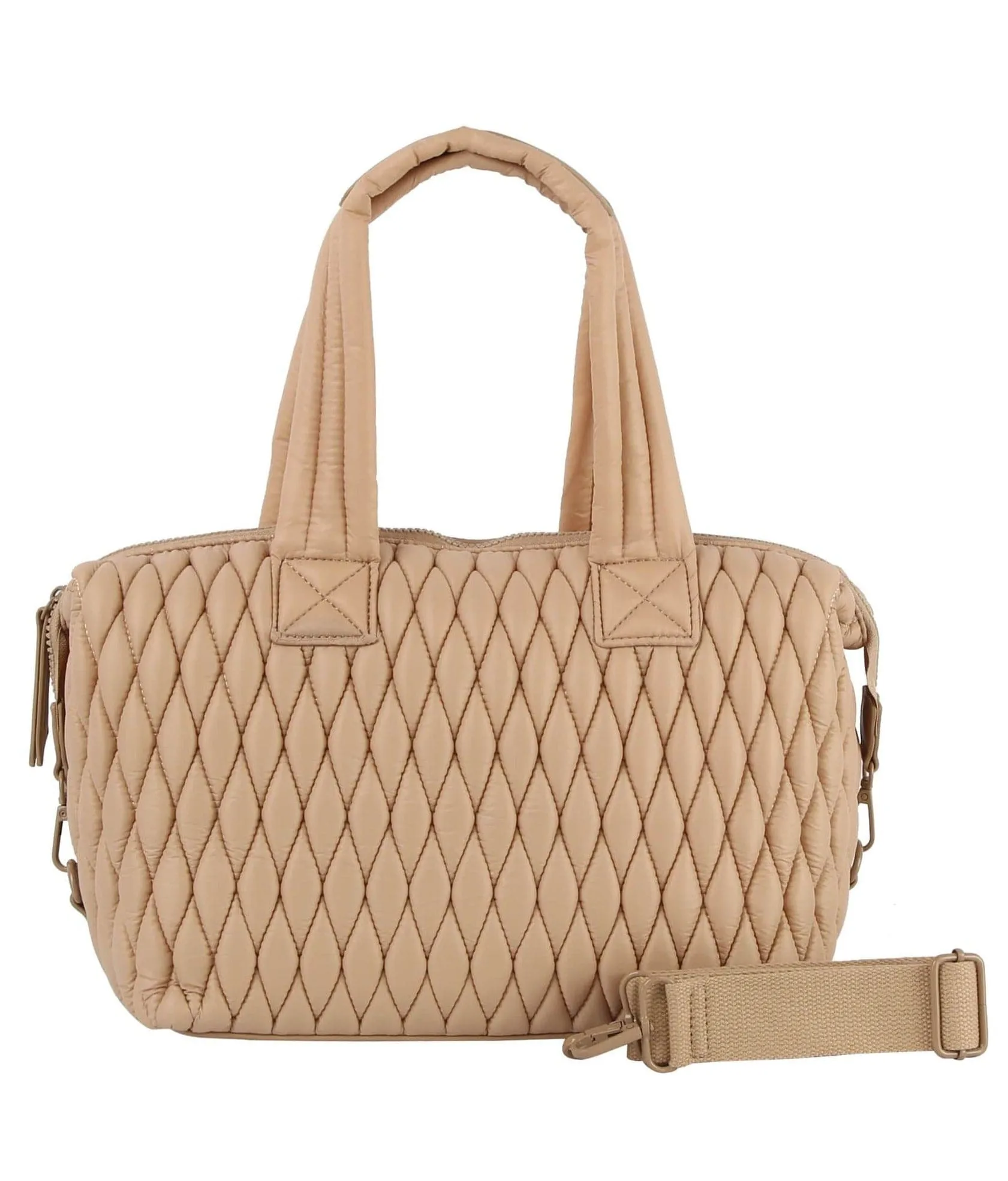 HGE0153 Whitley Quilted Puffer Satchel Bag