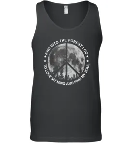 Into The Forest I Go To Lose My Mind Find Soul Hippie Men Cotton Tank Top