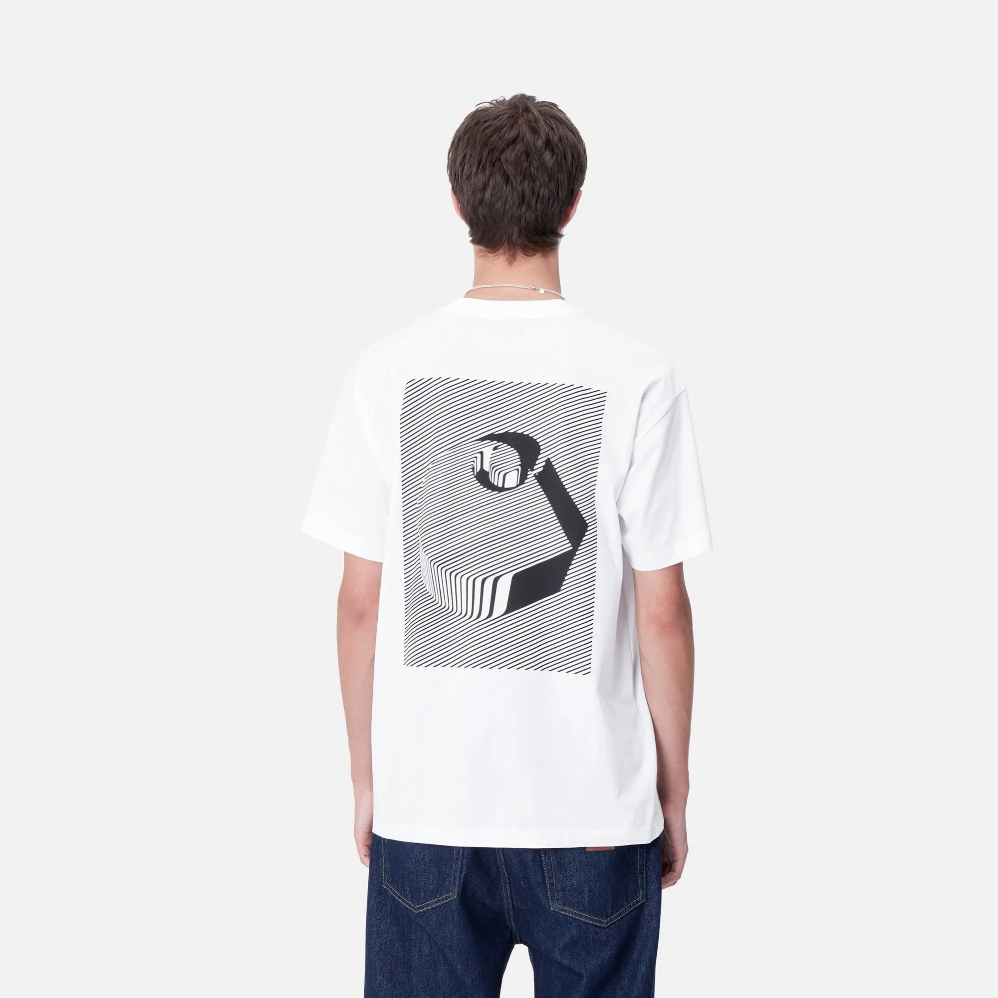 Jalou C T-Shirt | White / Black