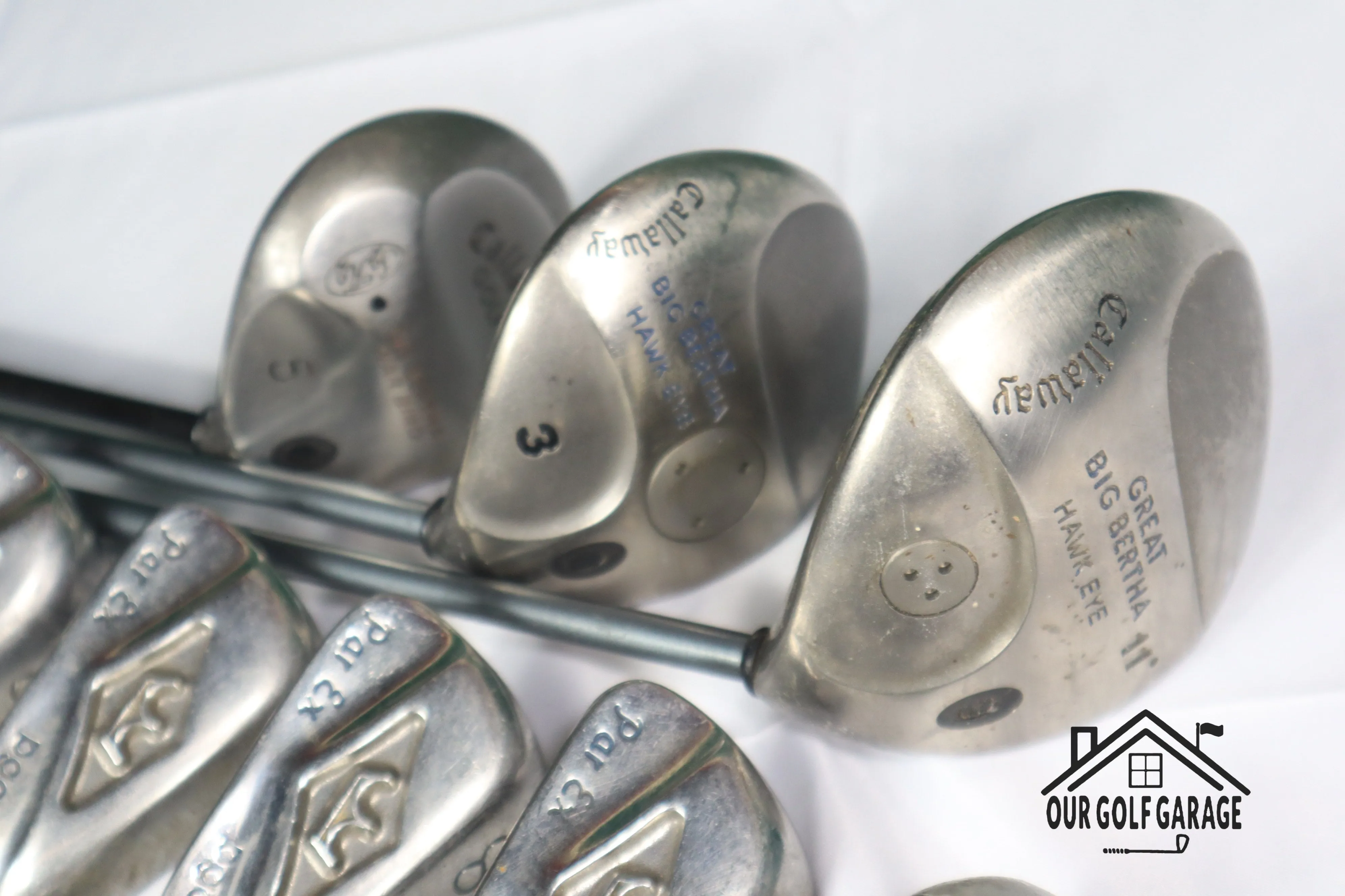 Ladies Callaway X PGA Par EX Budget Full Set (Driver, 3W, 5W, 5-P, Putter)