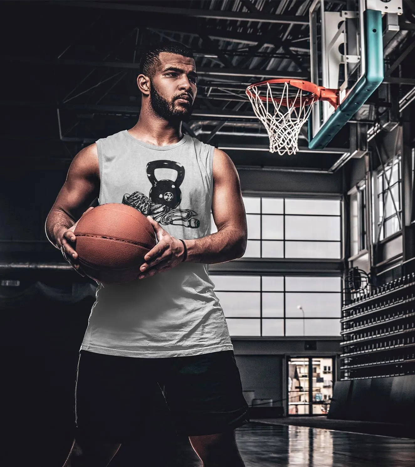 Men"s Gym essential Muscle tank