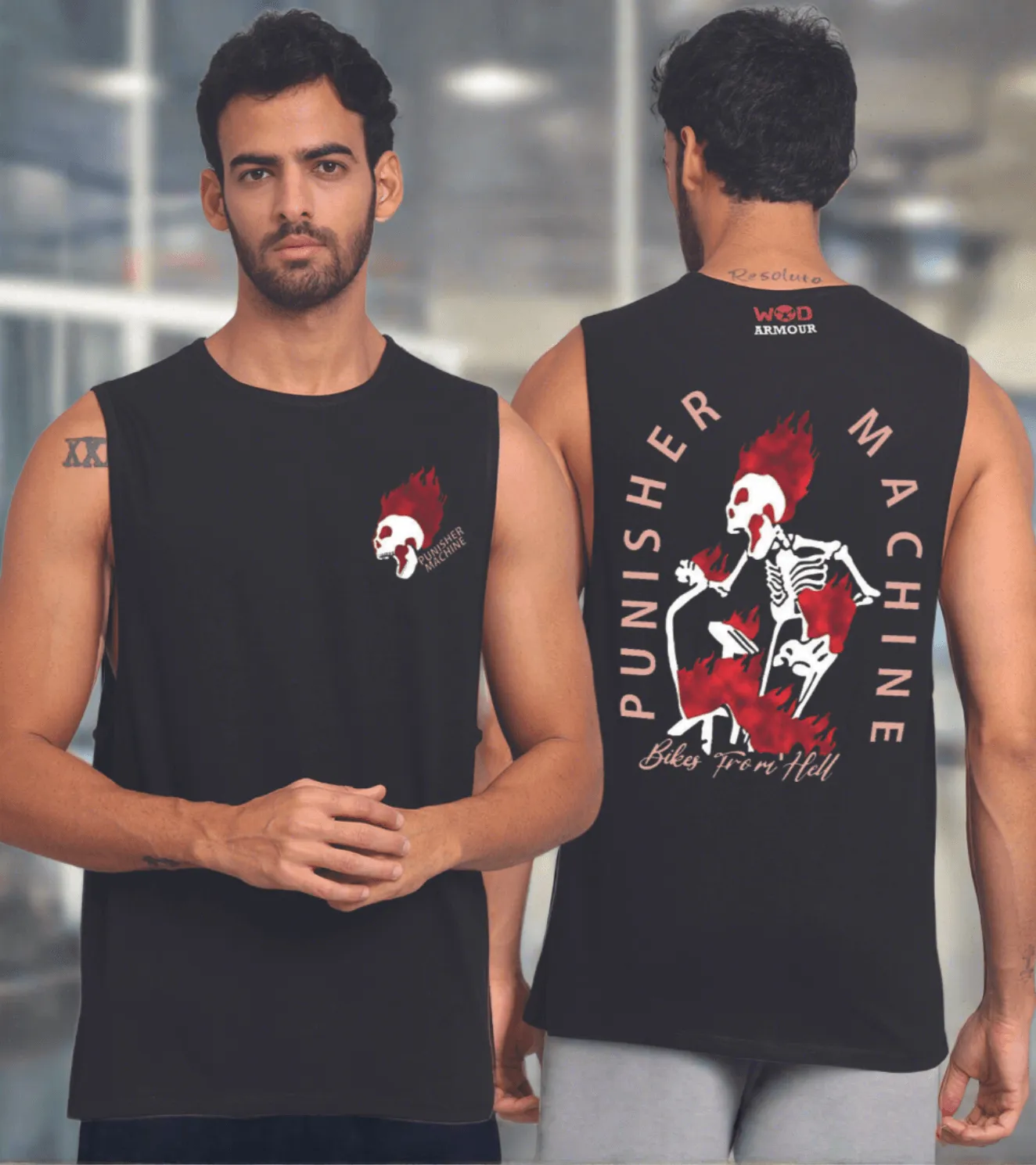 Men"s WOD Punisher Muscle tank