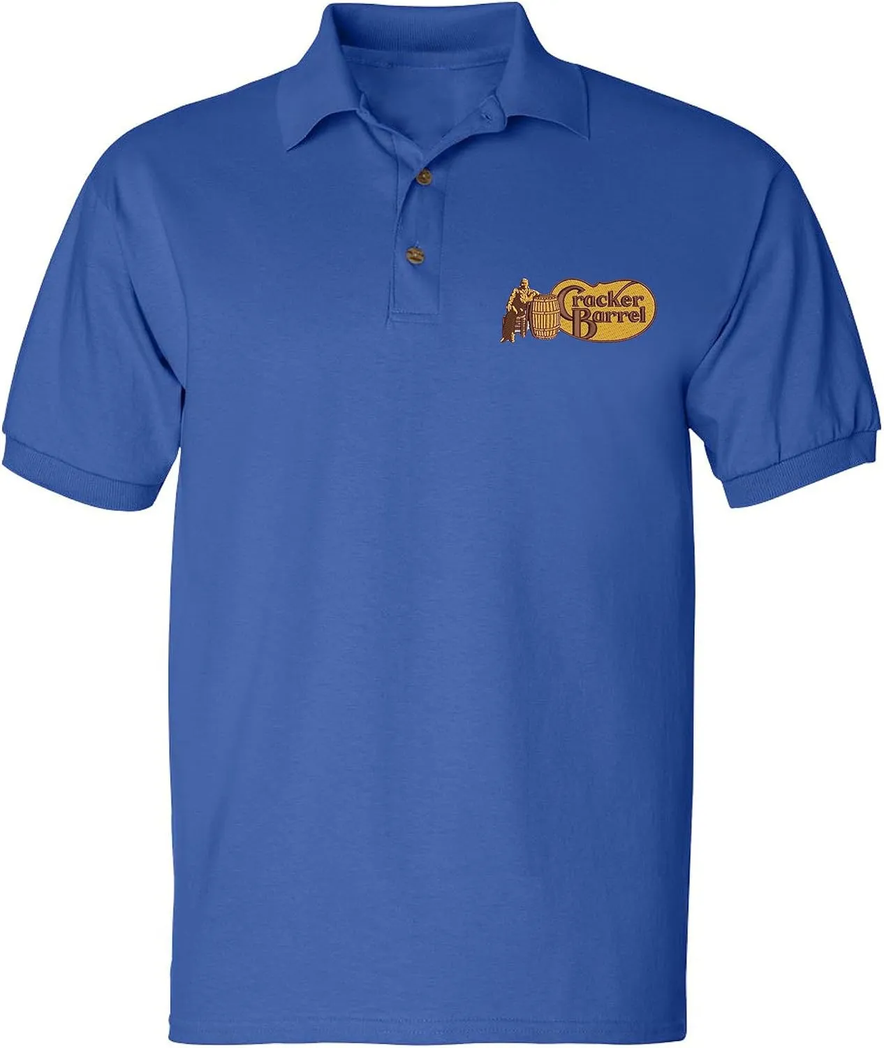 Men's Polo T Shirt Cracker Barrel Vintage