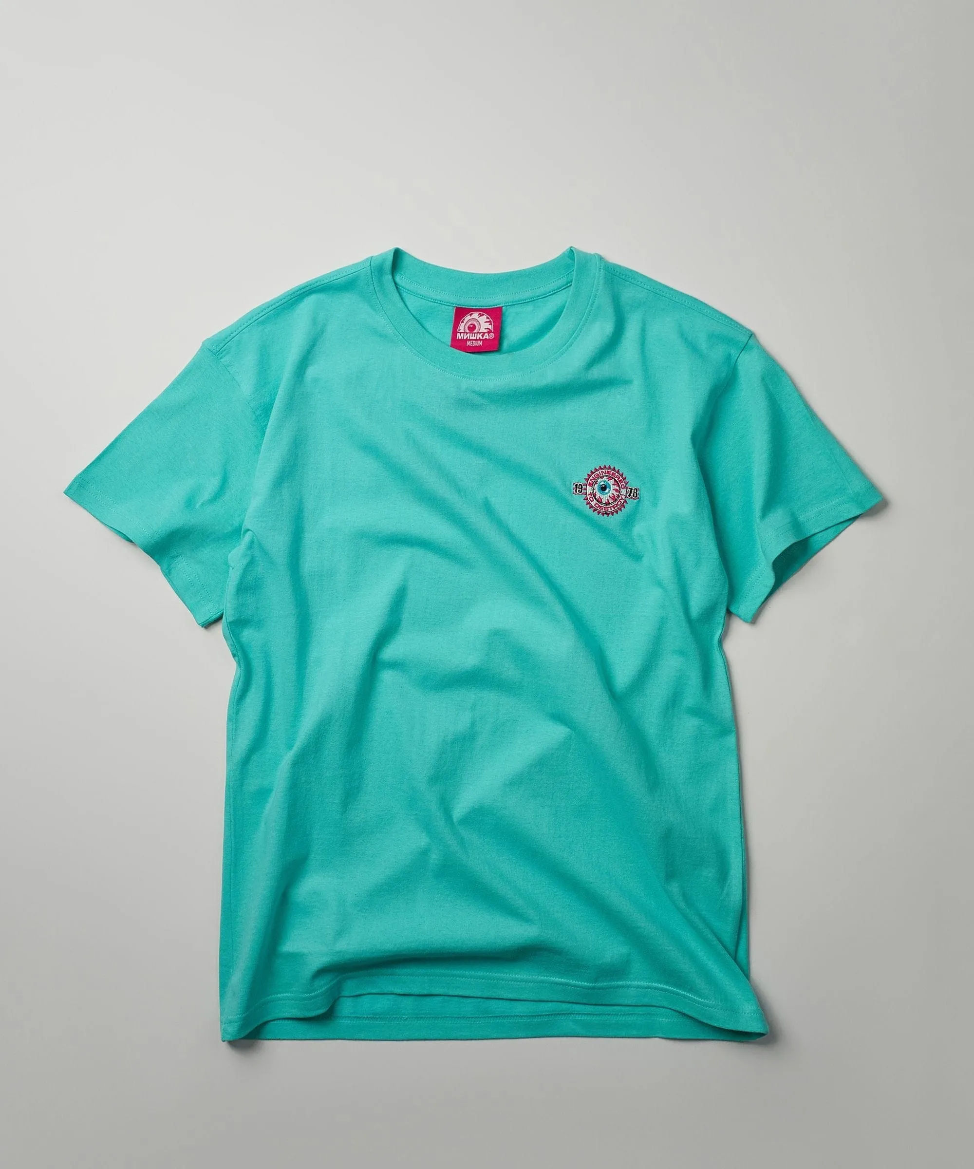 Mishka Death Adders Embroidered Short Sleeve Tee - Light Blue