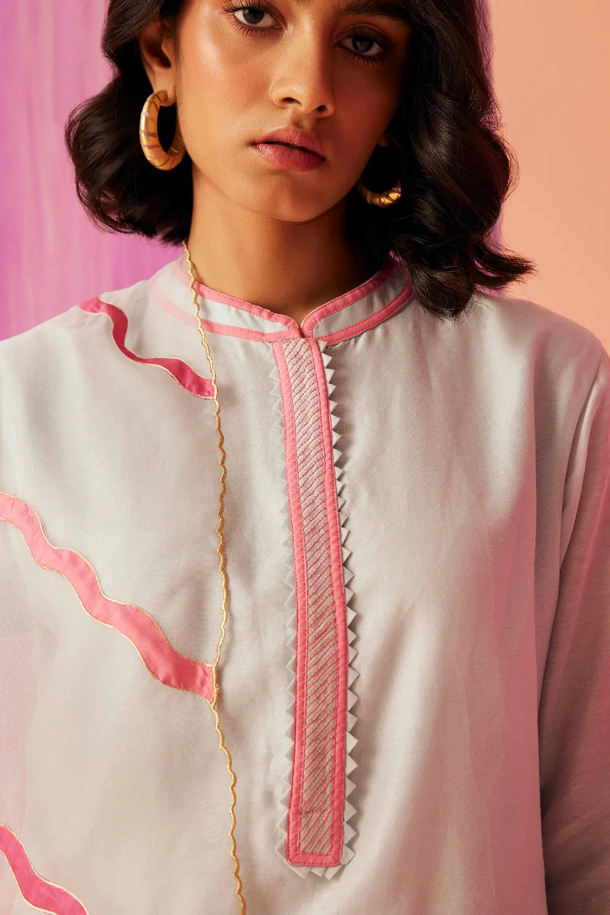 Oasis Crew Neck Kurta Set
