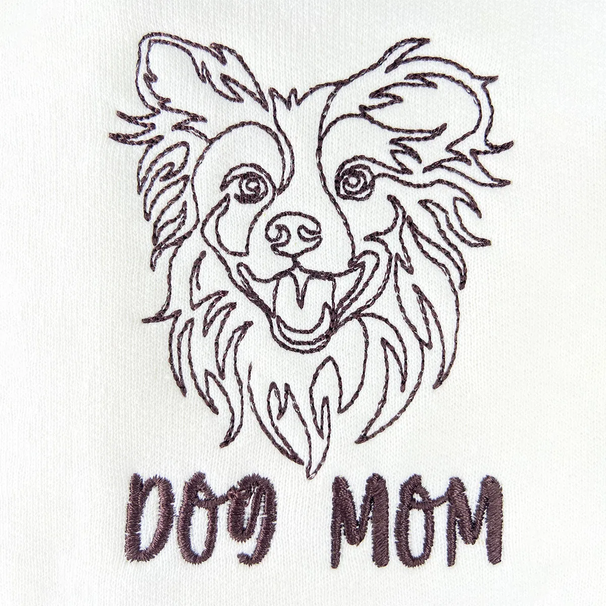 Personalized Border Collie Dog Mom Embroidered Polo Shirt, Custom Polo Shirt with Dog Name, Best Gifts For Boxer Lovers