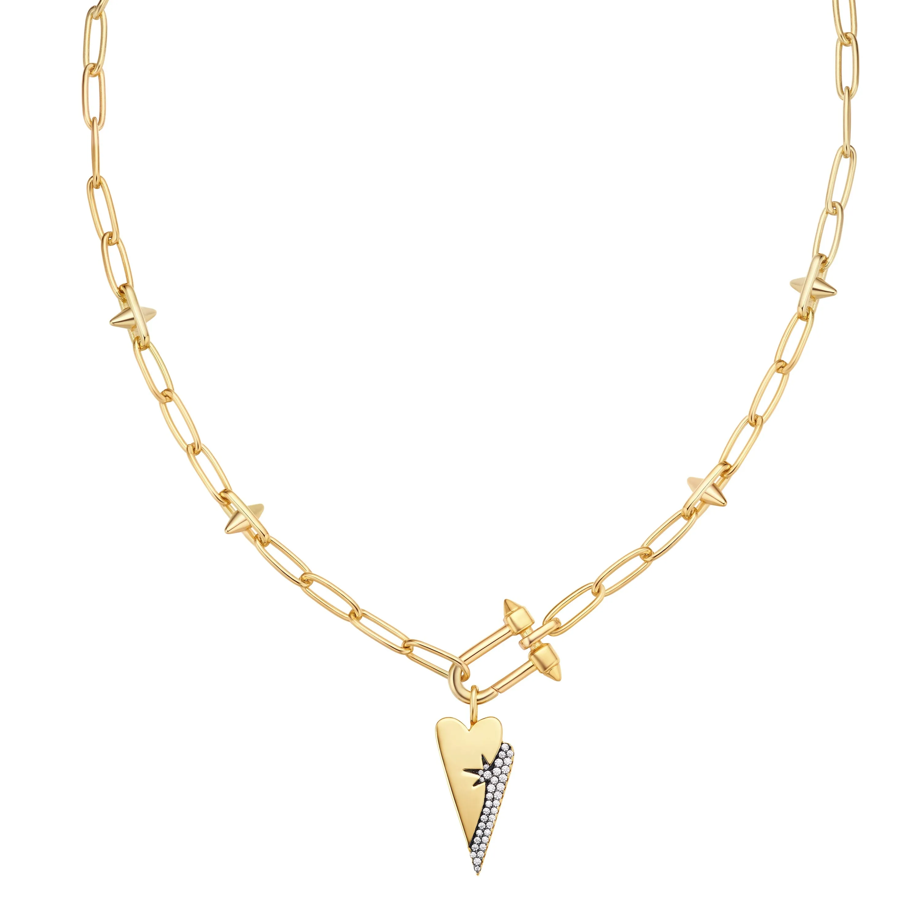 Pop Charms Brave Heart Necklace Set 2