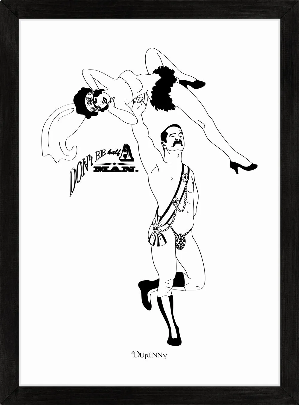 Strongman (B&W) - Art Prints