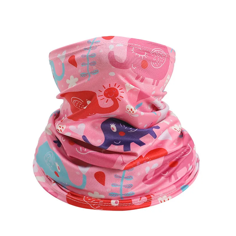 Sunscreen cuff windproof dust mask for children