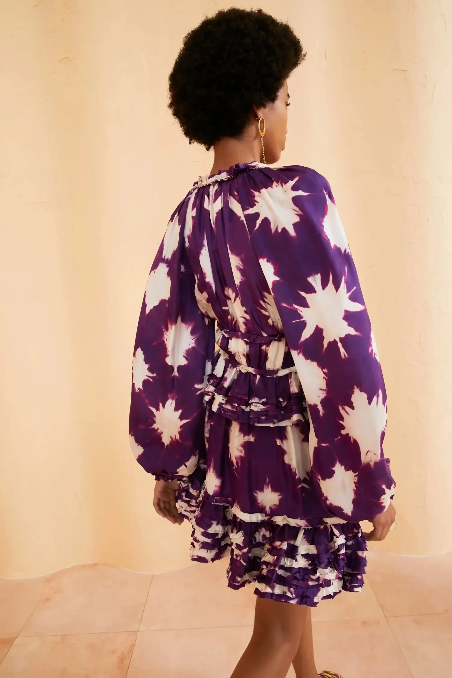 Ulla Johnson - Emery dress in Cassis Blur