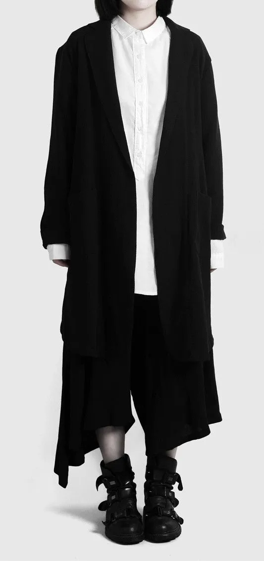Women Loose Long Shirt / Tunic Shirt Irregular Assimetric Hem