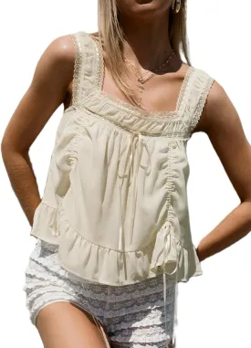 Women Y2k Sequin Sparkly Cami Top Sleeveless Backless Flowy Glitter Crop Tank Top Summer Party Streetwear