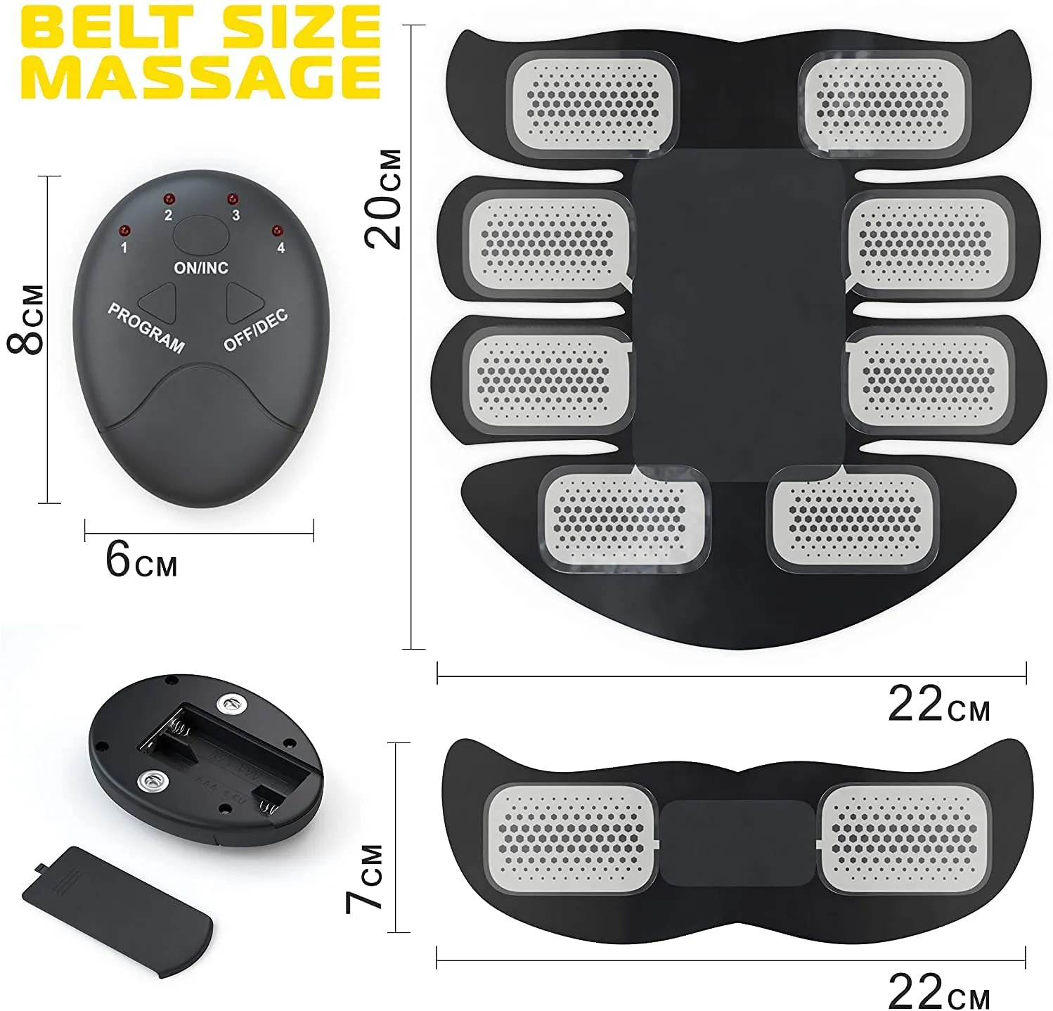 Workout Portable Toner, Muscle Training for Women - Ultimate Abs Belt for Men